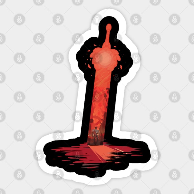 Stygian Freedom:Hades Zagreus:Hades Video game Sticker by Vertei